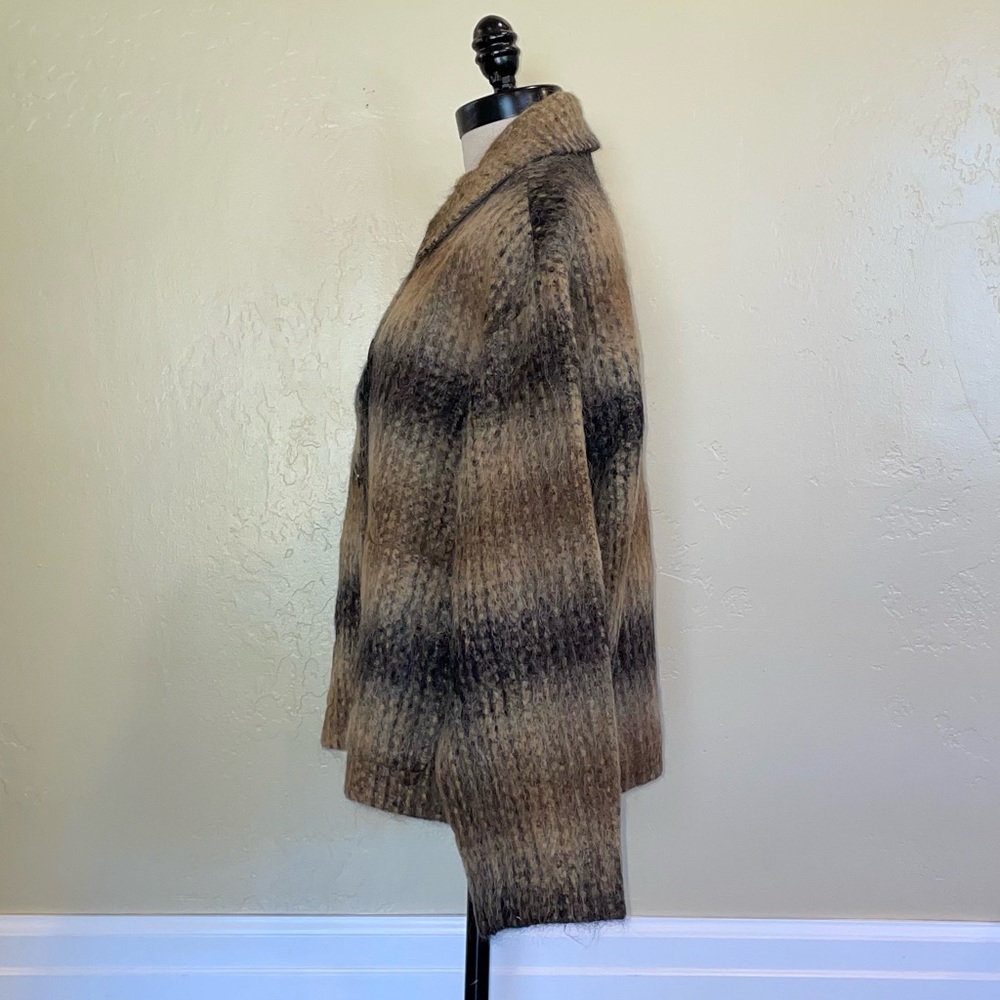 Madewell Kenwick Jacket in Plaid Brown Tan Size Medium - Picture 2 of 12